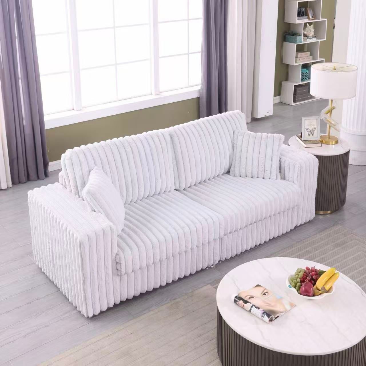 461 SOFA WHITE 90X38X35
