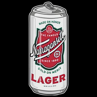 12oz-C Narragansett "Gansett" Lager