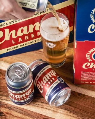 12oz-C Mast Landing "Champ Lager"