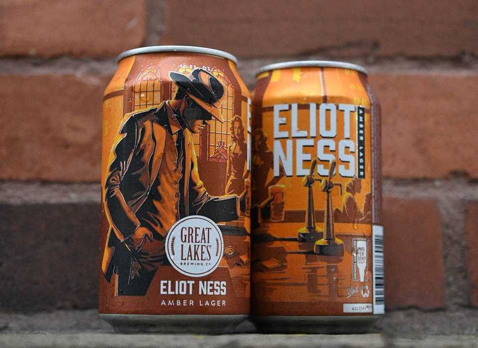 12oz-C Great Lakes Brewing Co. "Eliott Ness" Amber Lager
