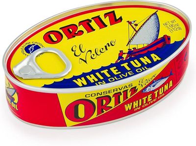 3.95oz-Tin Ortiz "El Velero White Tuna in Olive Oil"