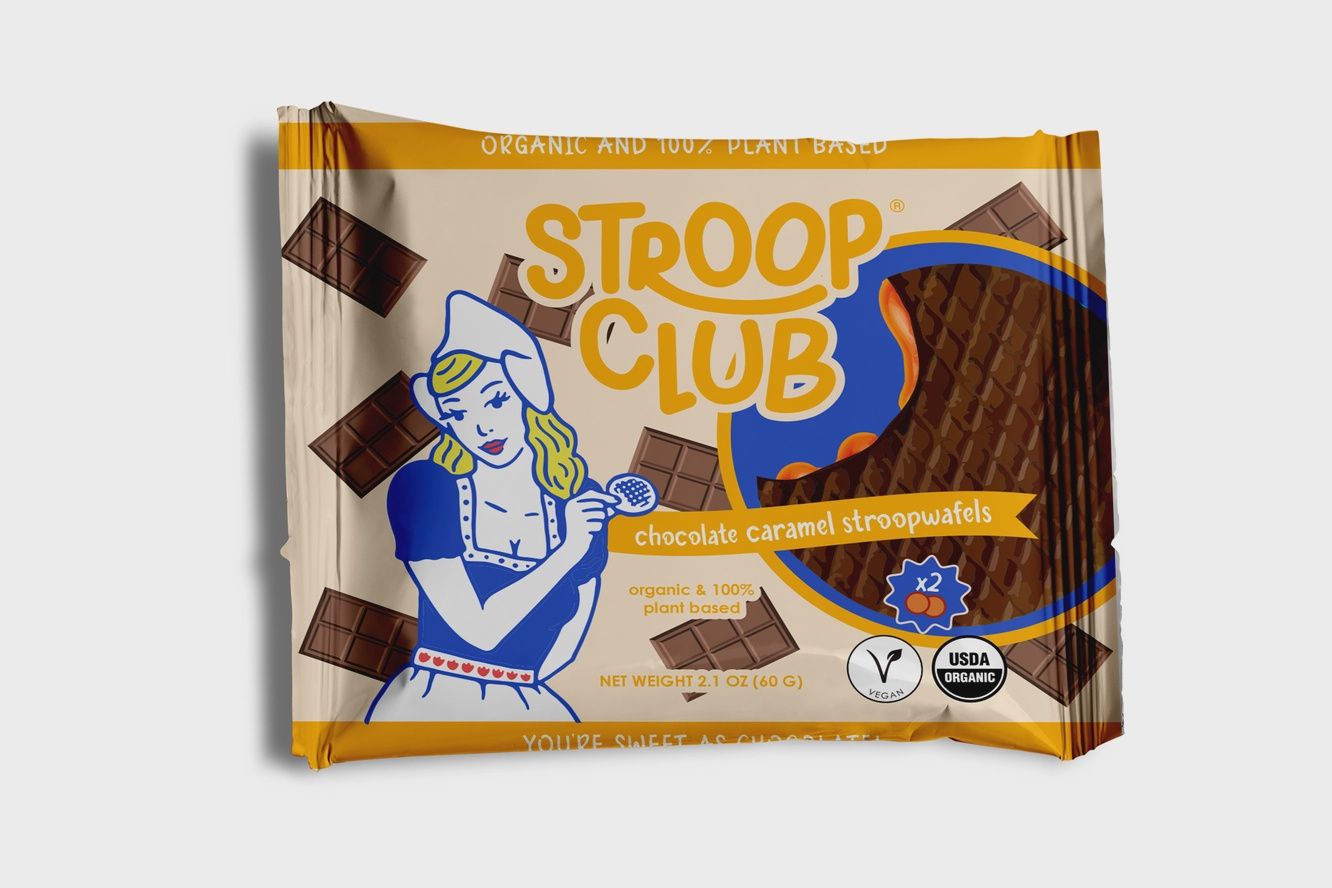 2.3oz Stroop Club "Chocolate Caramel" Stroopwafel
