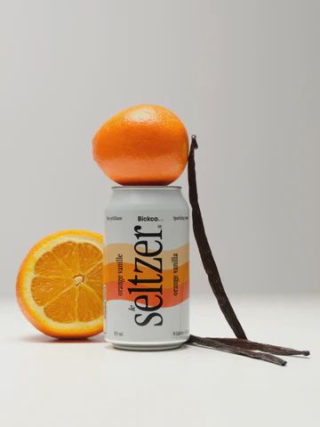 12oz-C Le Seltzer "Orange Vanilla" Sparkling Water