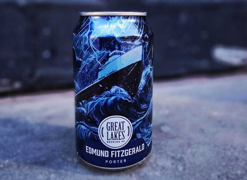 12oz-C Great Lakes Brewing Co. "Edmund Fitzgerald" Porter