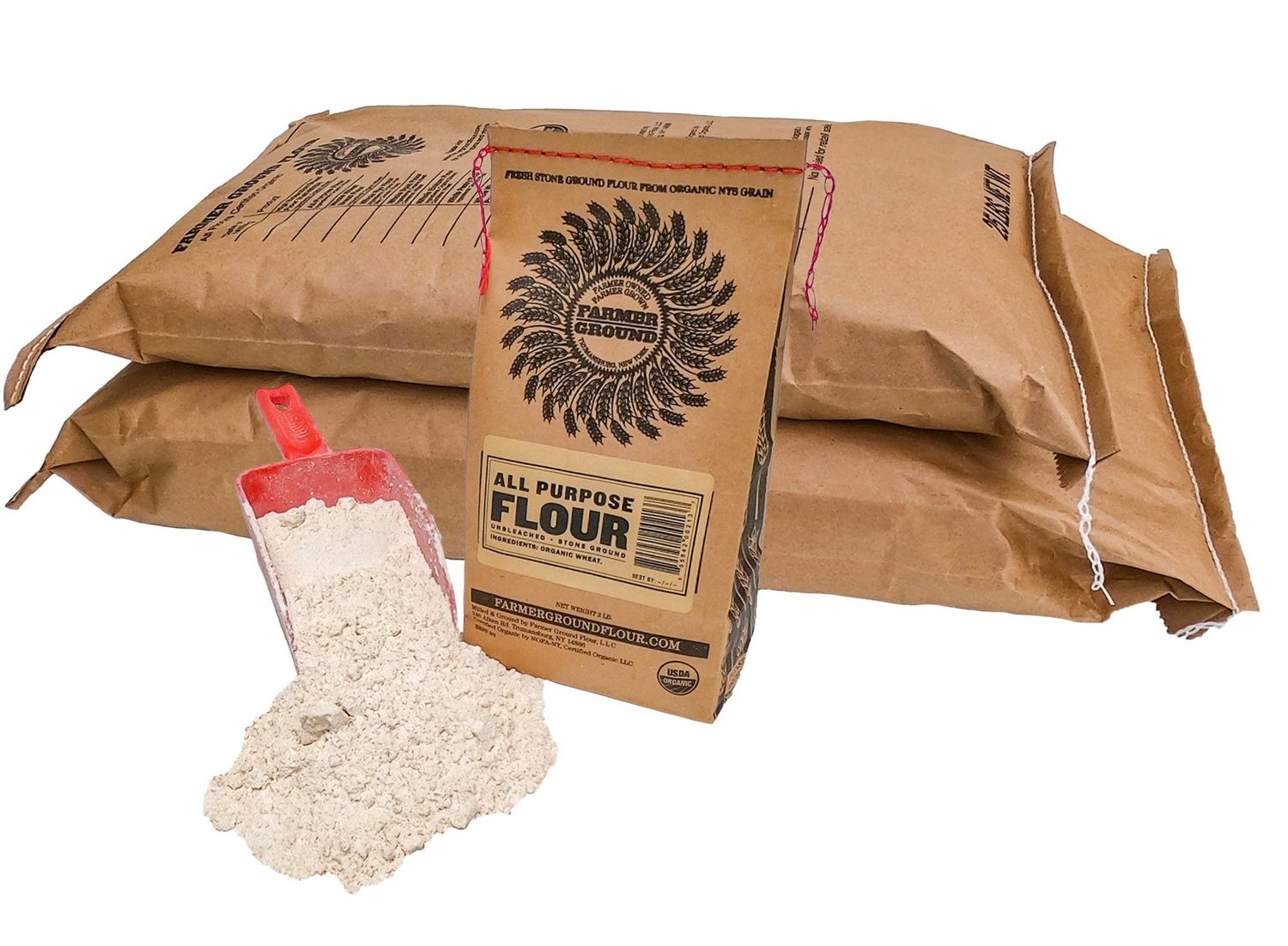 2lb Farmer Ground "All Purpose Flour"