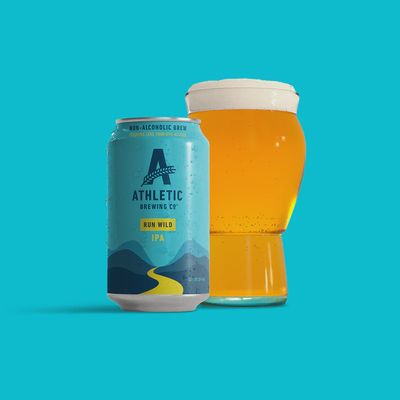 12oz-C Athletic Brewing "Run Wild IPA" NA Beer