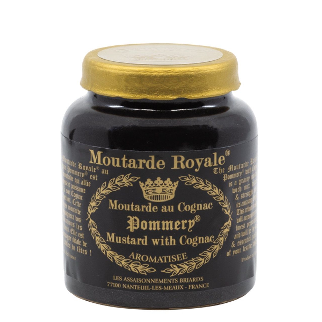 250g Pommery "Moutarde Royale au Cognac" Mustard Stoneware