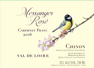 Pallus Messanges Rose Chinon 750mL