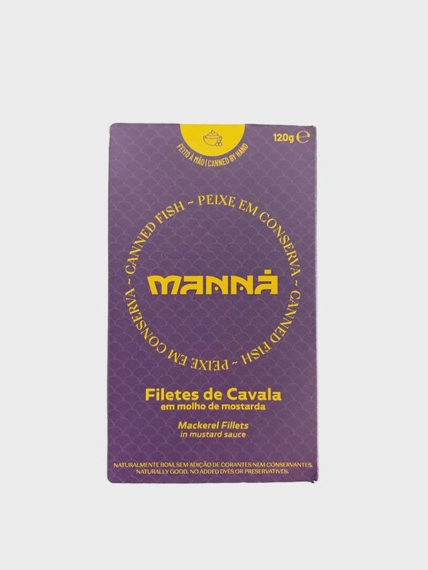 120g Manná "Mackerel Fillets in Mustard Sauce"