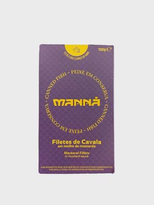 120g Manná "Mackerel Fillets in Mustard Sauce"