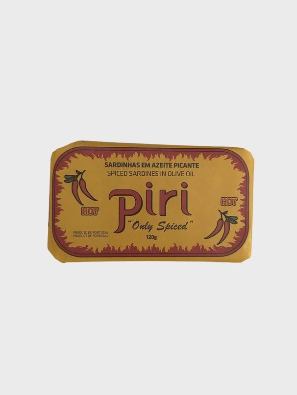 120g Piri "Hot" Spiced Sardines in Olive Oil