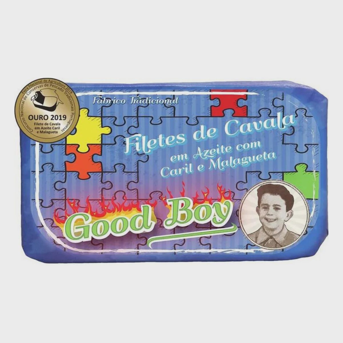 4.2oz Good Boy "Mackerel Fillets w/ Curry &amp; Piri-Piri"