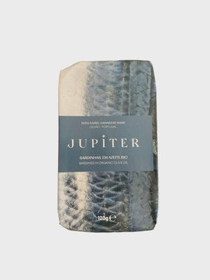 120g Jupiter "Sardines in Organic Olive Oil"
