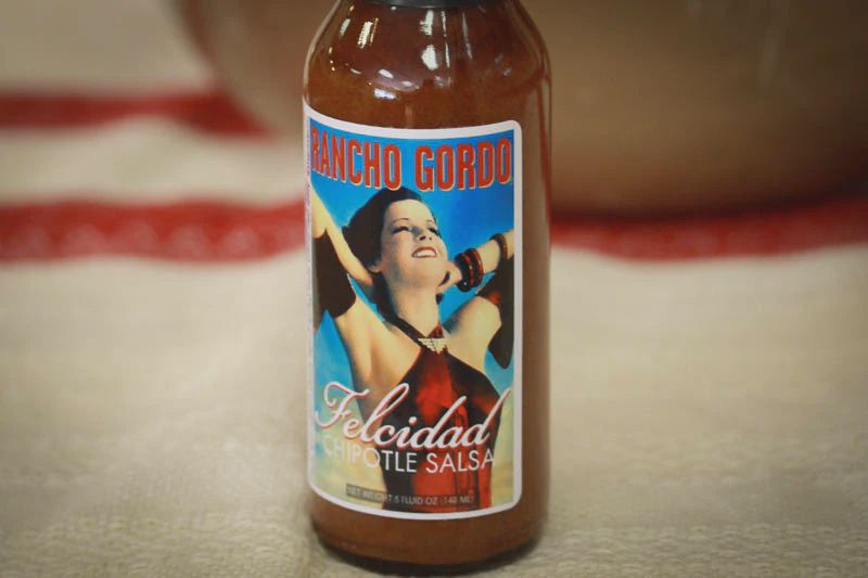 5oz Rancho Gordo "Felicidad" Chipotle Hot Sauce