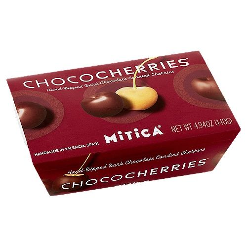4.94oz Mitica "ChocoCherries" Dark Chocolate Cherries