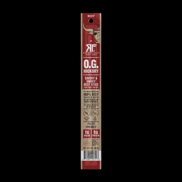 1oz Righteous Felon "OG Hickory" Beef Stick