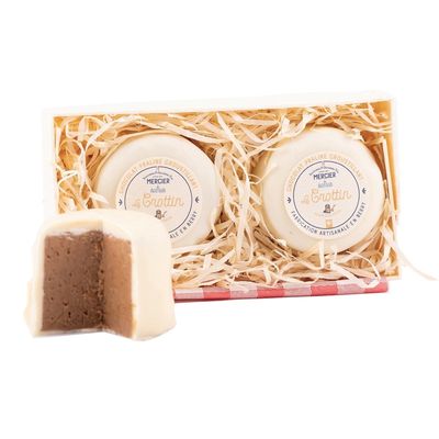 4.9oz Mercier "Chocolate Crottin"