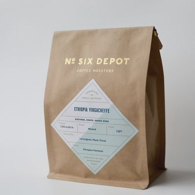 12oz No. Six Depot "Ethiopia Yirgacheffe" Whole Bean Coffee