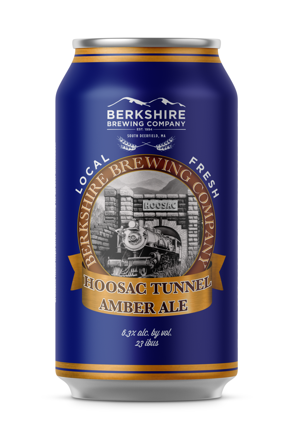 12oz-C Berkshire Brewing Co. "Hoosac Tunnel" Amber Ale
