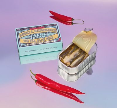 4 ⅜ oz Siesta Co. "Small Sardines with Guindilla Pepper"