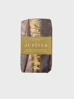 120g Jupiter "Horse Mackerel Fillets in Organic Olive Oil"