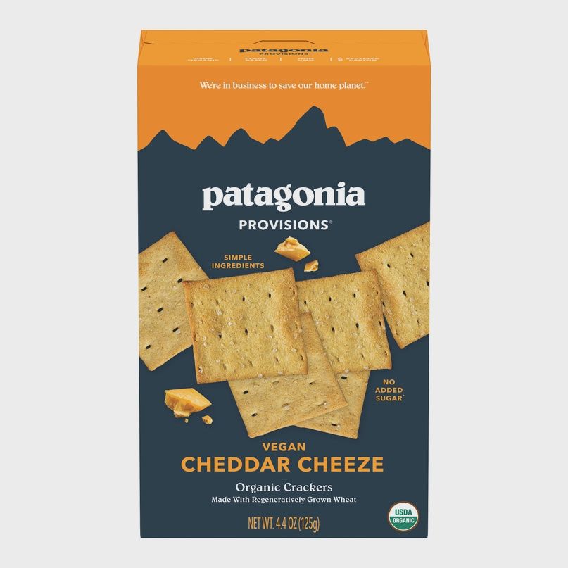 4.4oz Patagonia Provisions "Organic Toasted Cheeze Crackers" (Vegan)