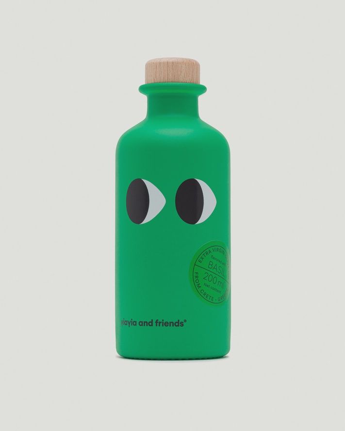 200mL Yiayia &amp; Friends "EVOO w/ Basil"