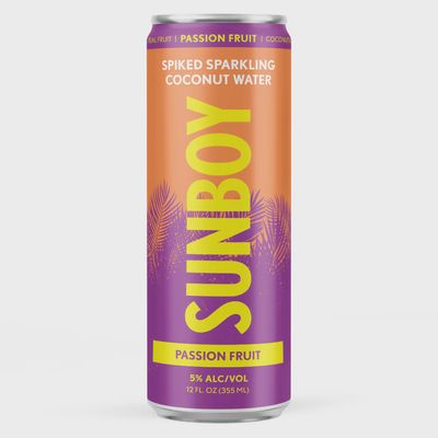 12oz Sunboy "Passionfruit" Spiked Coconut Water