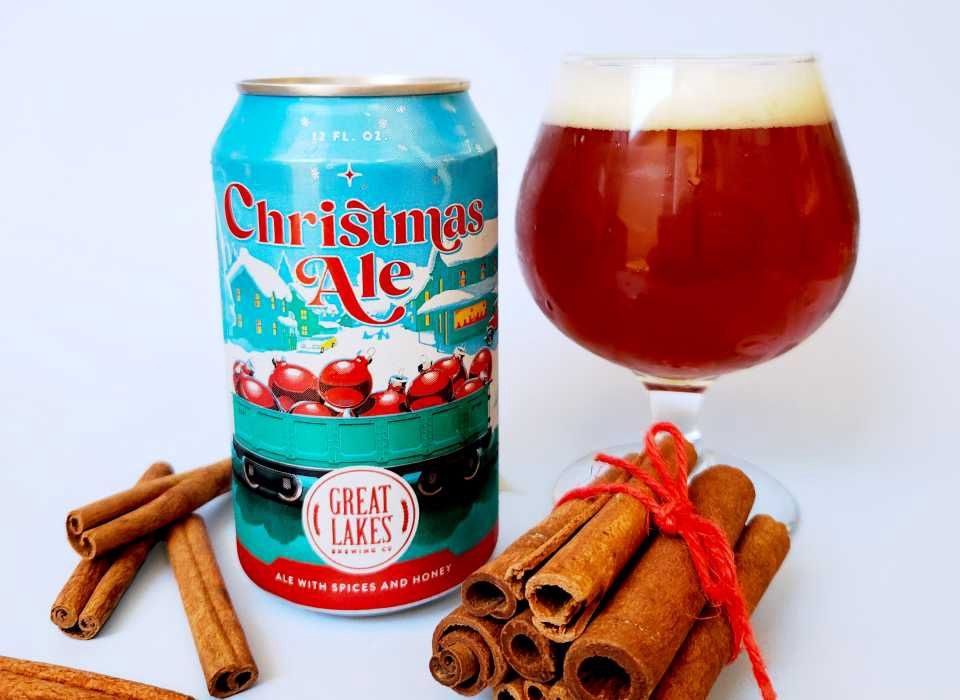 12oz-C Great Lakes Brewing Co. "Christmas Ale" Spiced Honey Beer