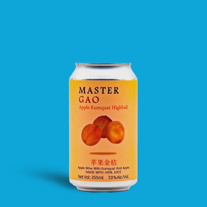 12oz-C Master Gao "Apple Kumquat Highball"