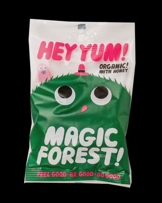 100g HEY YUM! "Magic Forest" Organic Fruit Gums