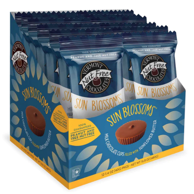 1.4oz Vermont Nut Free Chocolates "Sun Blossoms" Milk Chocolate