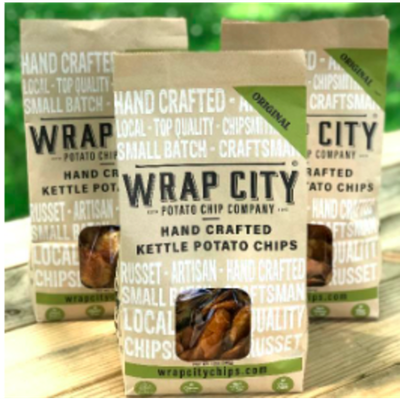 12oz Wrap City "Original" Hand Crafted Kettle Potato Chips