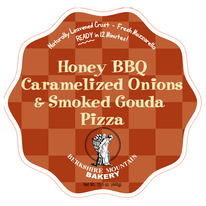 15.5oz Berkshire Mountain Bakery "Honey BBQ, Caramelized Onion &amp; Smoked Gouda" Frozen Pizza