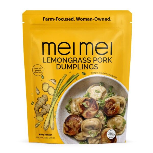 14oz Mei Mei "Lemongrass Pork" Dumplings