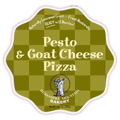 13.5oz Berkshire Mountain Bakery "Pesto &amp; Goat Cheese" Frozen Pizza