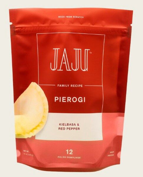 14oz Jaju Pierogi "Kielbasa &amp; Red Pepper"