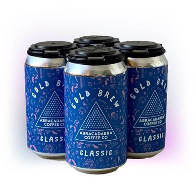 12oz-C Abracadabra Coffee "Classic" Cold Brew Coffee
