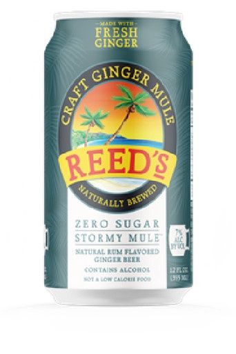 12oz-C Reed's Zero Sugar Ginger "Stormy Mule"