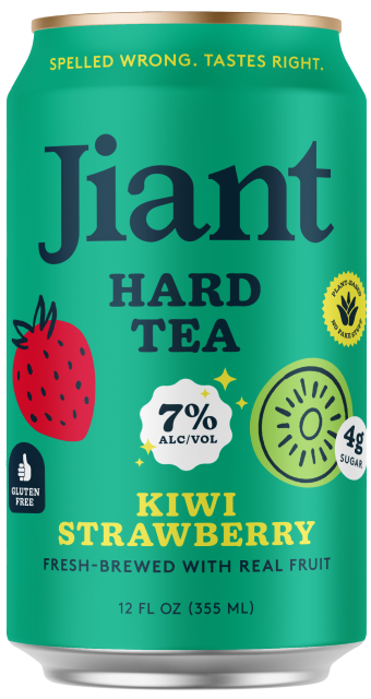 12oz-C Jiant "Strawberry Kiwi" Hard Tea