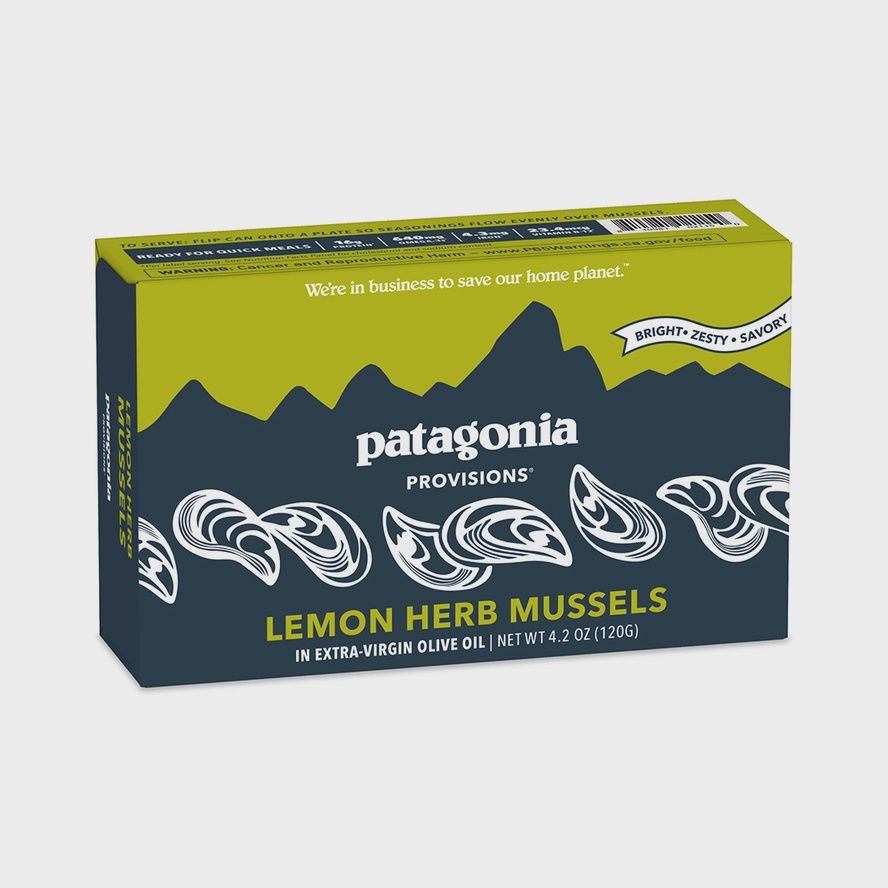 4.2oz Patagonia Provisions "Lemon Herb Mussels"