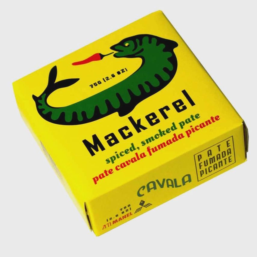 2.65oz Ati Manel "Spiced Smoked Mackerel Pate"