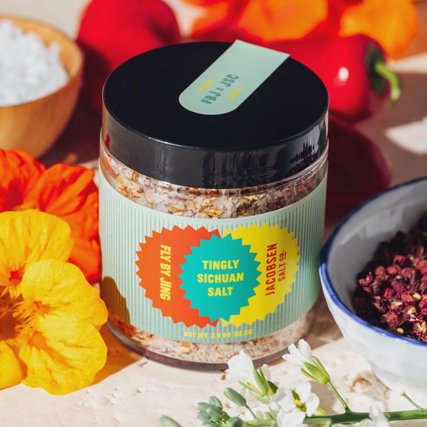 2.9oz Jacobsen Salt Co. x Fly By Jing "Tingly Sichuan Salt"