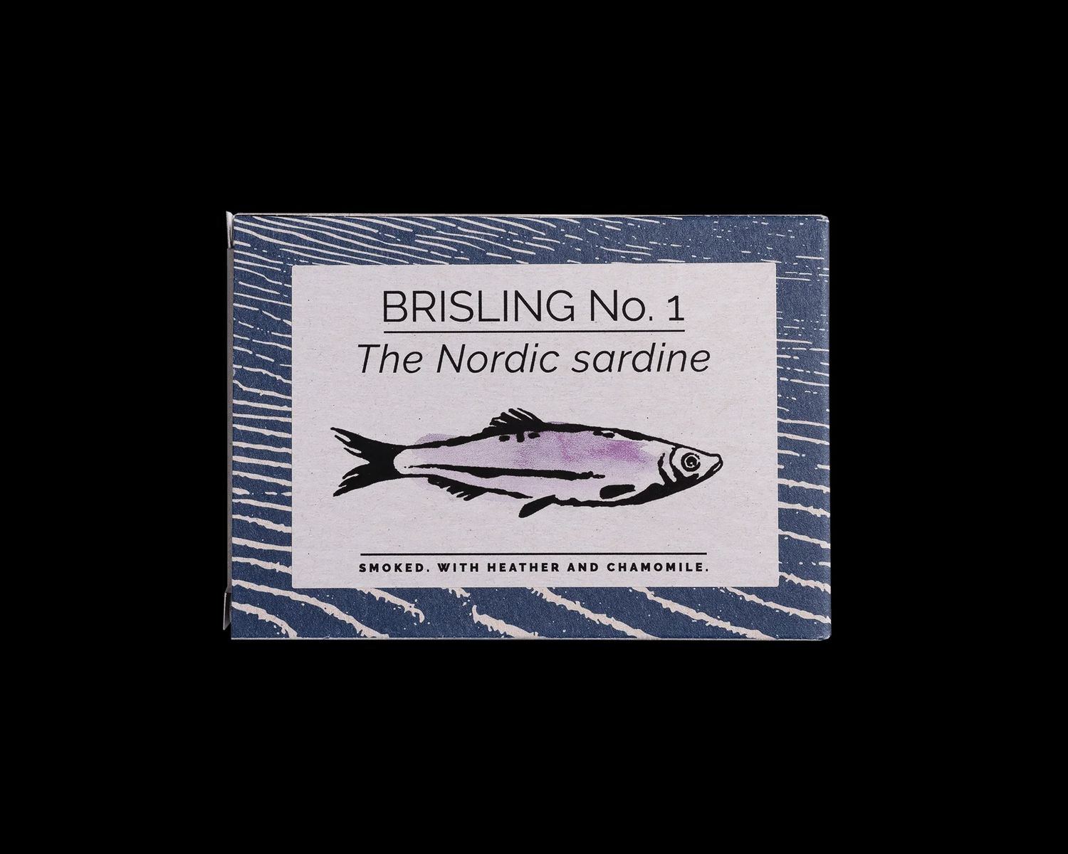 110g Fangst "BRISLING No. 1 Nordic Sardines Smoked w/ Heather &amp; Chamomile