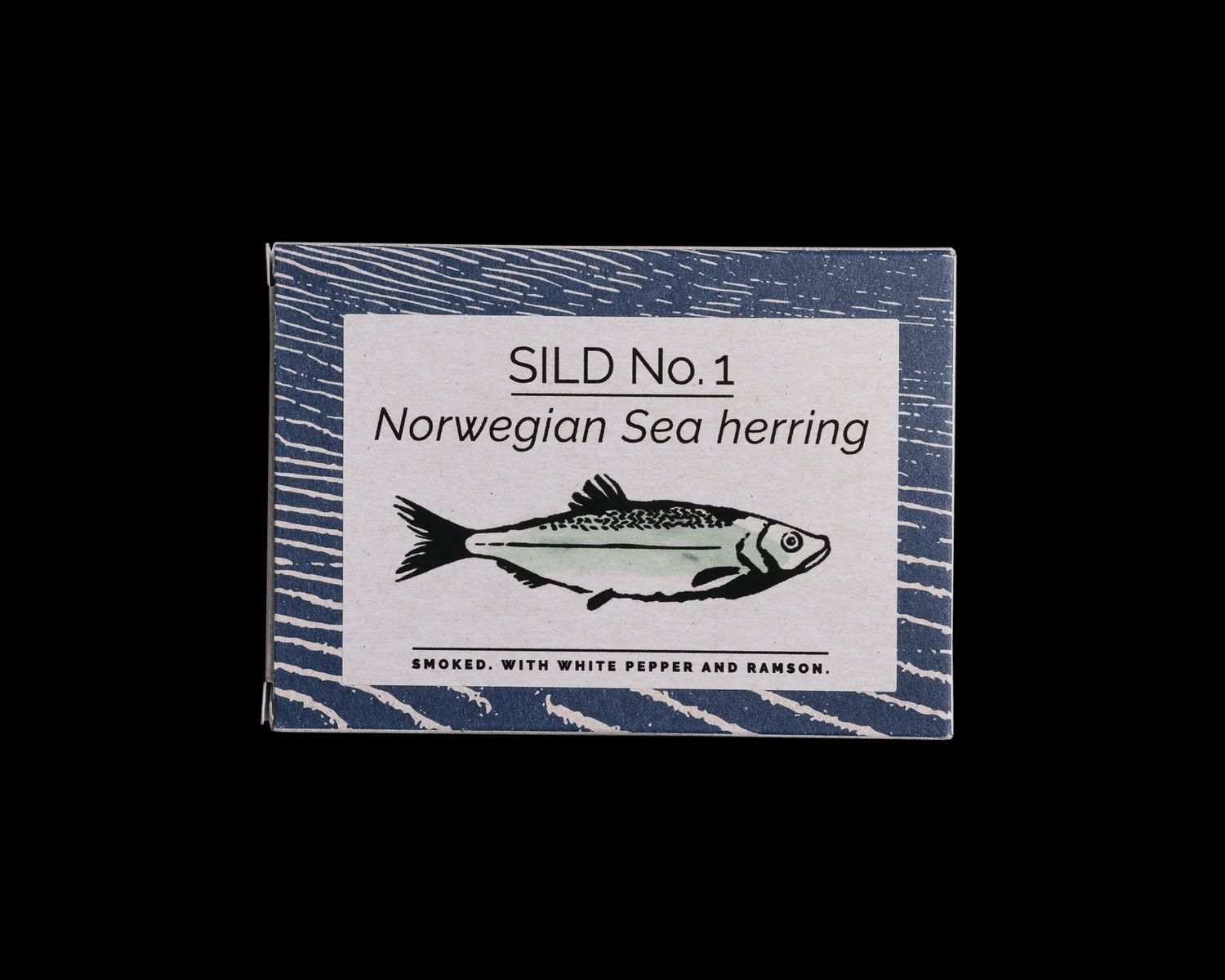 100g Fangst "SILD No. 1" Norwegian Sea Herring w/ Smoked White Pepper &amp; Ramson