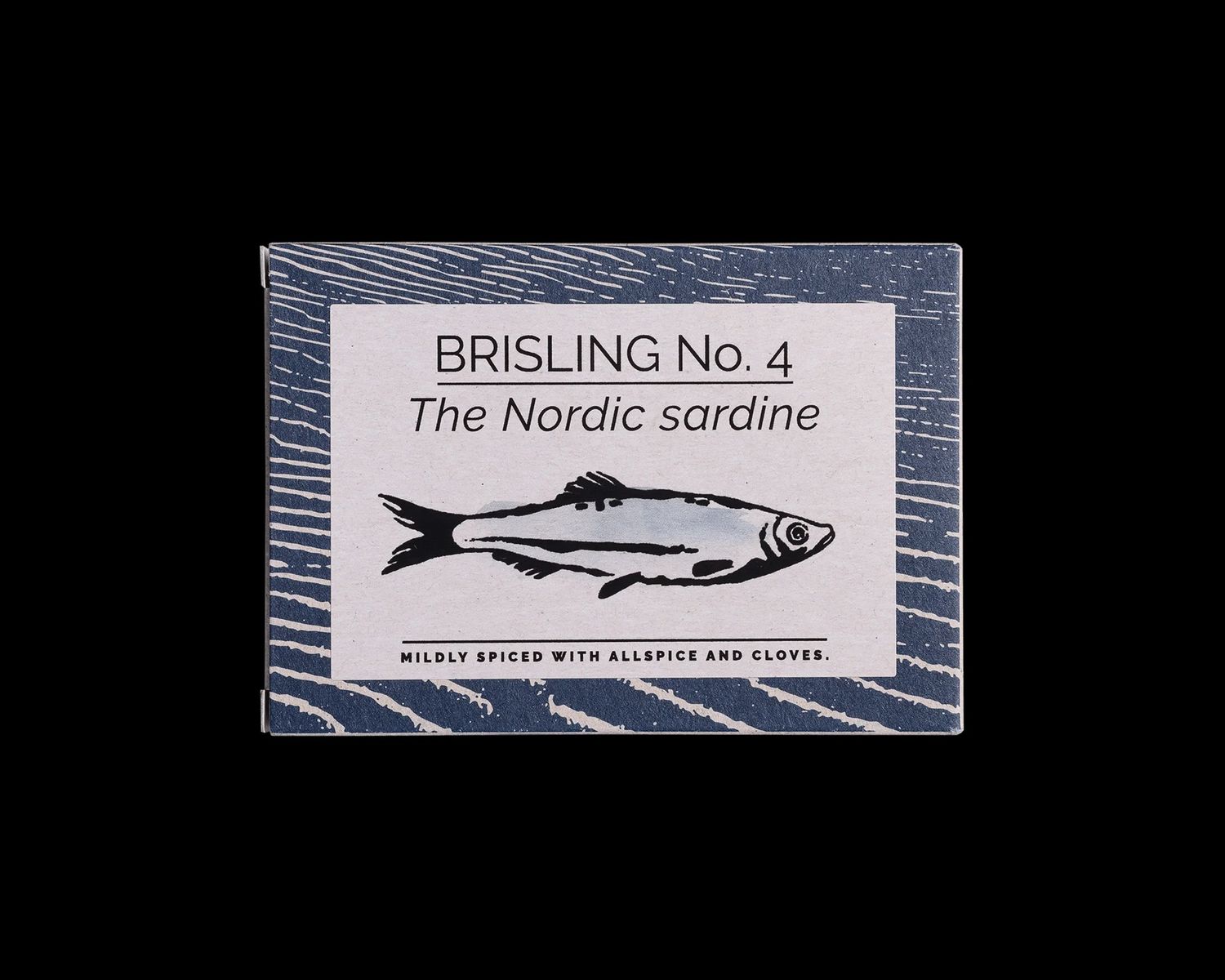 100g Fangst "BRISLING No. 4" Nordic Sardines w/ Allspice &amp; Clove
