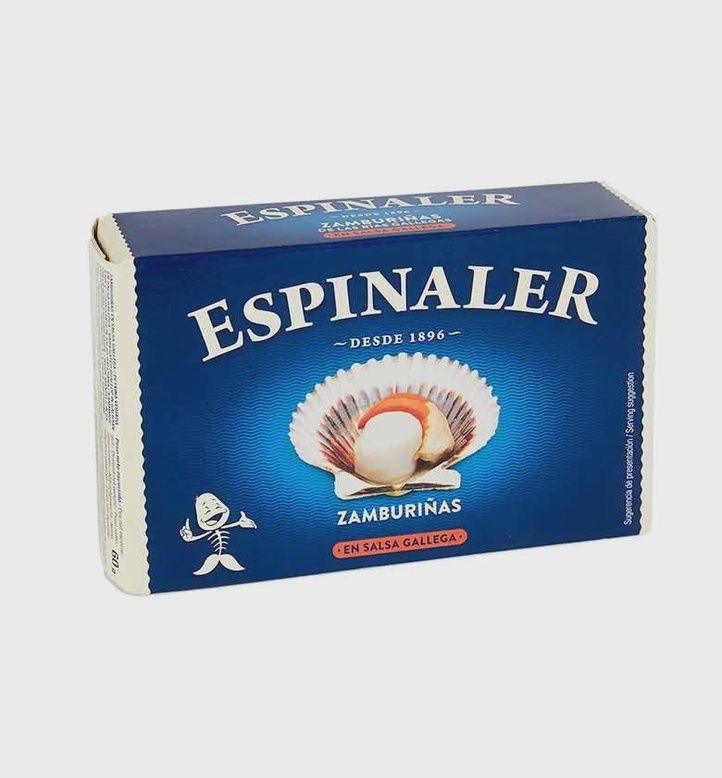 110g Espinaler "Scallops in Galician Sauce" Classic Line
