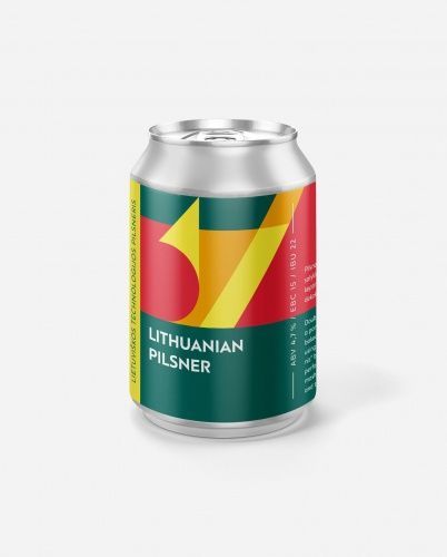 11.2oz-C Sakiškės "Lithuanian" Pilsner