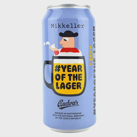 14.9oz-C Mikkeller x Budvar "Year of the Lager"