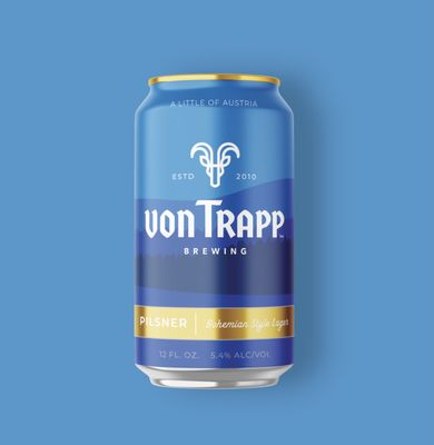 12oz-C Von Trapp "Bohemian Style" Pilsner